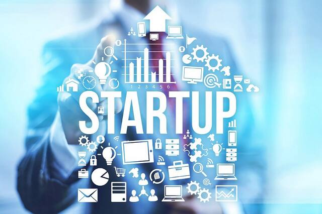 Startup concept illustration for starting a new business
